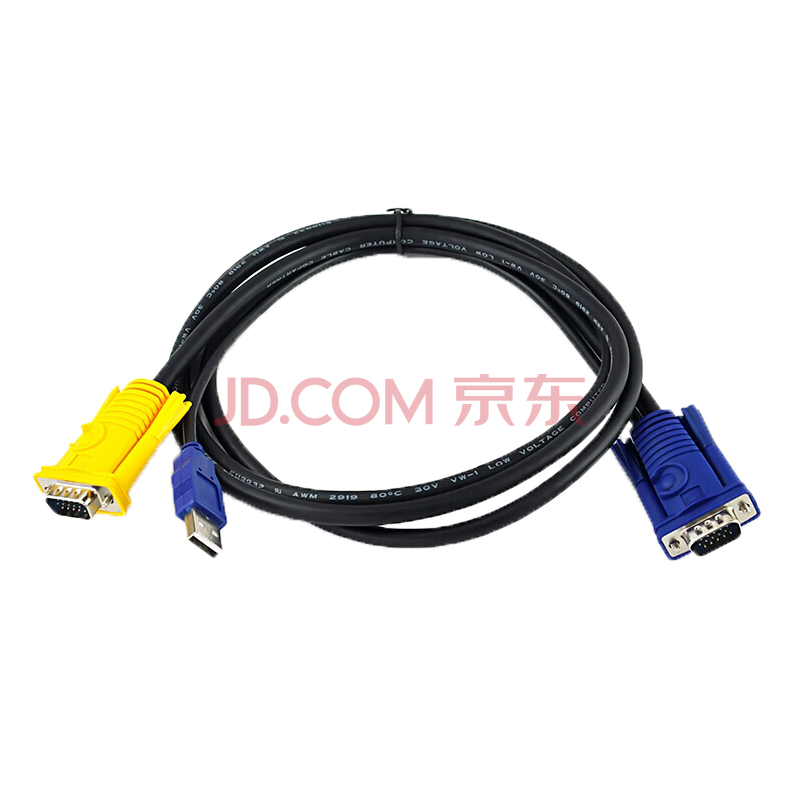 ZHJT 纵横九天 KVM切换器8口/16口 VGA USB/PS2混接 17/19液晶机架式 1.8米换3米线差价
